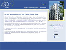 Tablet Screenshot of inox-trading-villmow.com